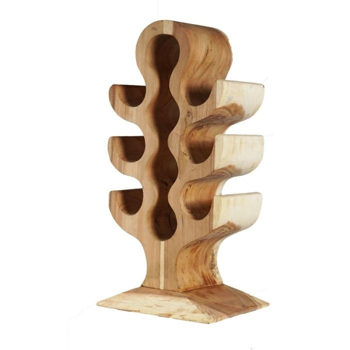 Vtw Living - Suarhouten Wijnrek Anggur - 10 Flessen - 70 x 36 x 17 cm