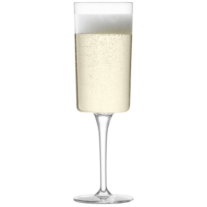 L.S.A. - Gio Champagne Flute 210 ml Set van 4 Stuks
