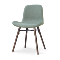 Nolon Nena-Fé Eetkamerstoel Saliegroen - Walnoot Houten Onderstel