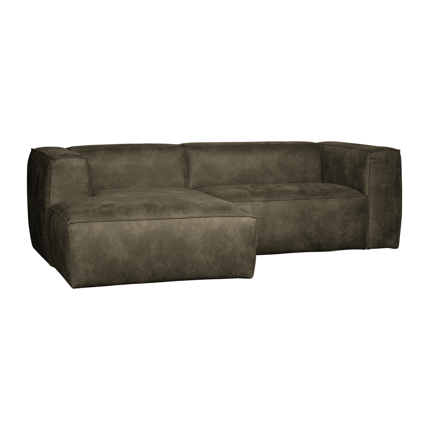 WOOOD Bean Chaise Longue Bank Links - Ecoleer - Army - 73x254x178