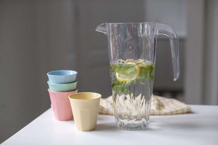 Koziol Bio-Circulair - Nora Beker 150 ml Soft Geel Set van 4 Stuks