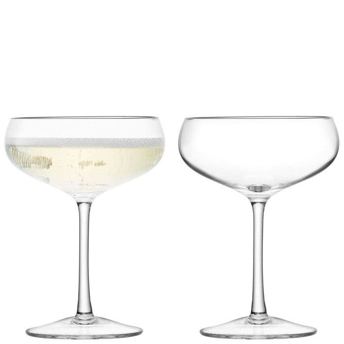 L.S.A. - Wine Champagnecoupe 220 ml Set van 2 Stuks
