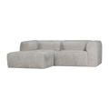 WOOOD Bean Chaise Longue Bank Links - Grove Melange - Naturel