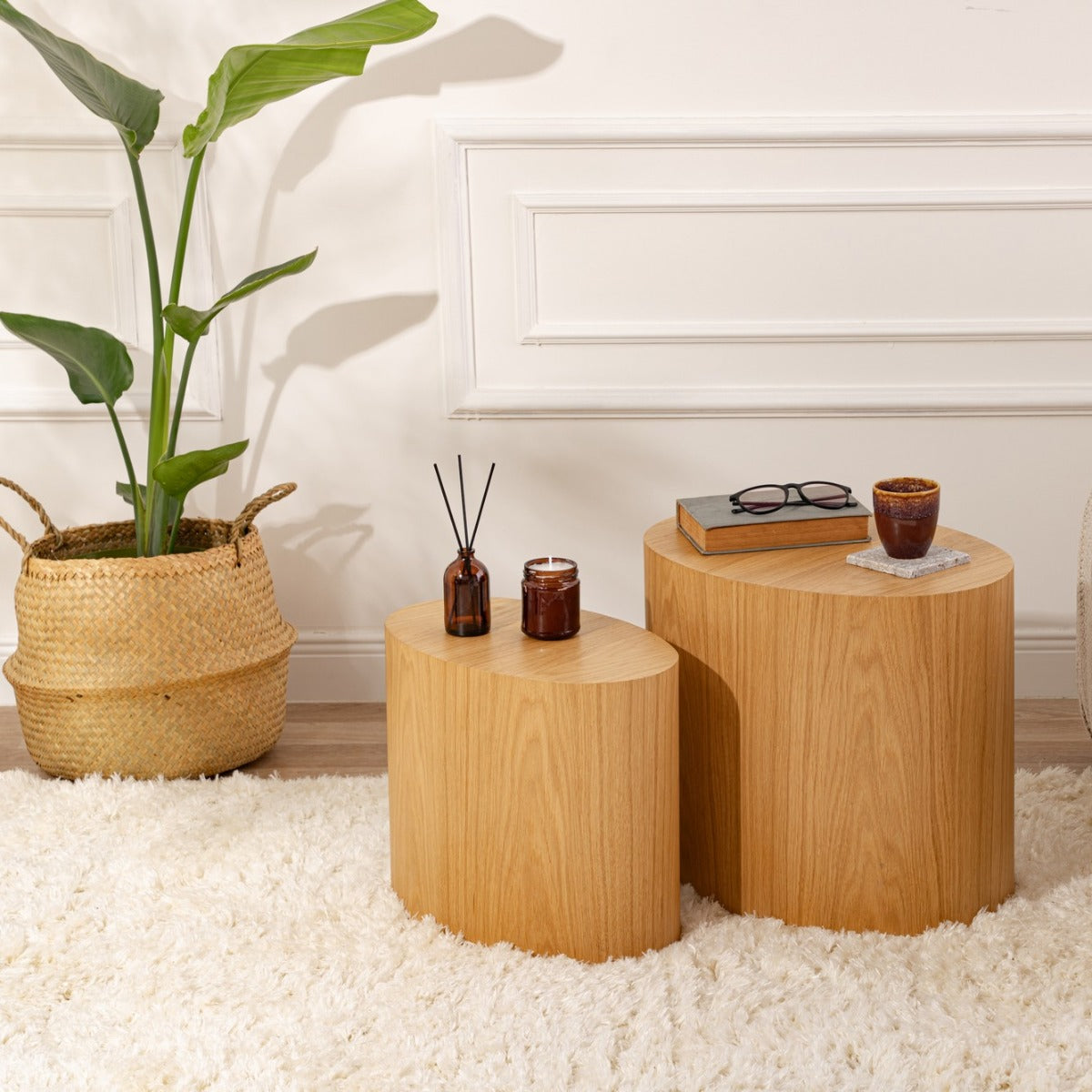 Kalune Design Bijzettafel Elipse Set