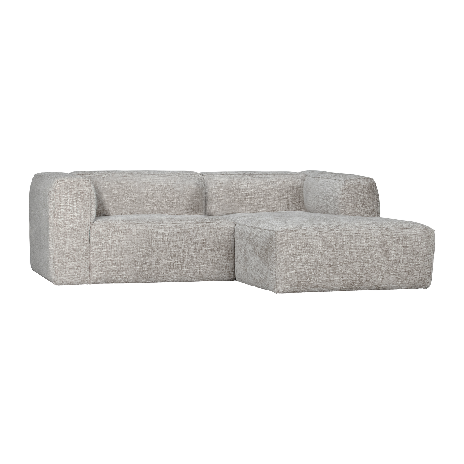 WOOOD Bean Chaise Longue Bank Rechts - Grove Melange - Naturel