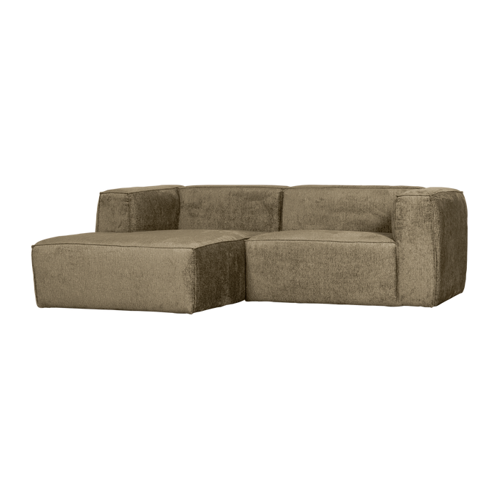 WOOOD Bean Chaise Longue Bank Links - Structure Velvet - Spices