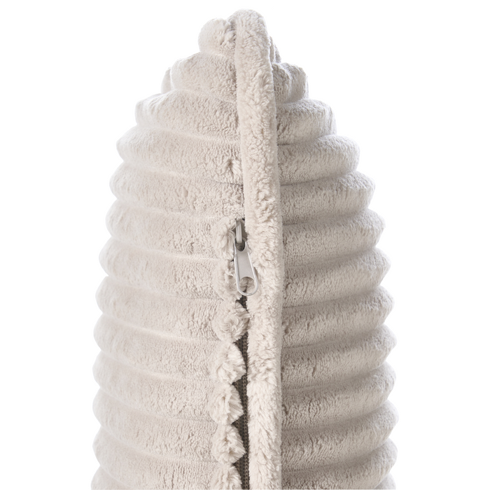 Beliani - SORSELE - Bureaustoel - Beige - Corduroy