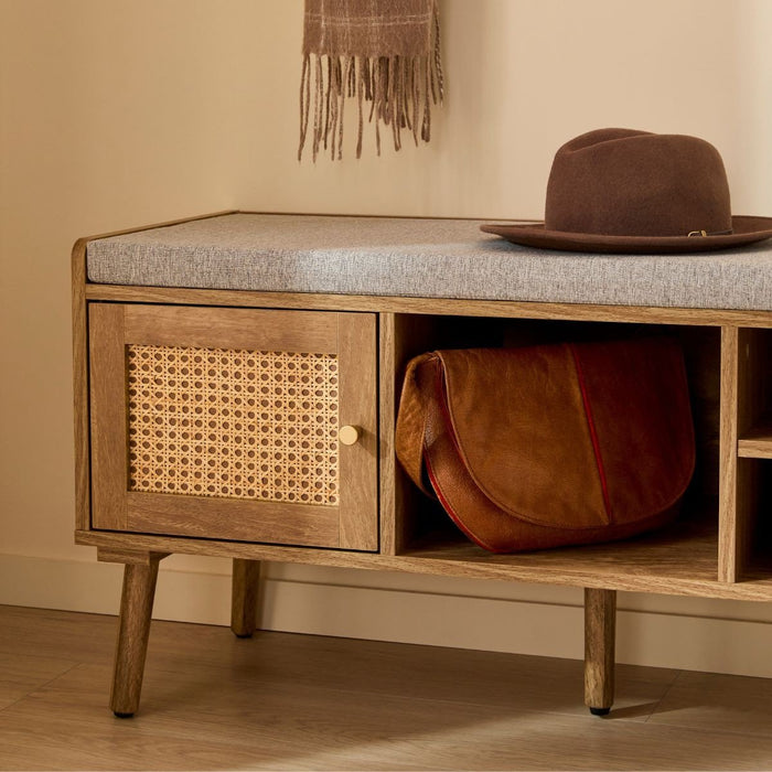 Calicosy - PALMO Bank - B100 cm - Licht hout