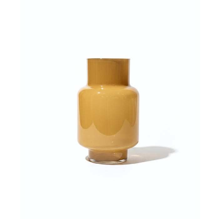 Vaas Pien Bruin - Glas - 17x25x17cm (BxHxD)