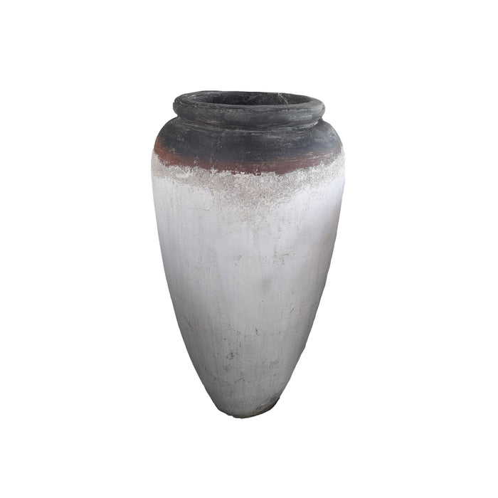 PTMD Kajetan White Round GRC High Pot S