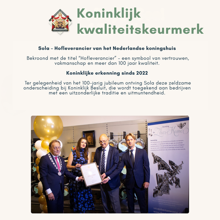 Sola Bestekset Hollands Glad 100 delig