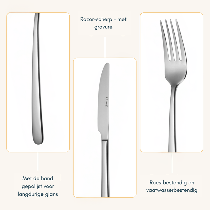 Sola Bestekset Donau  100 delig