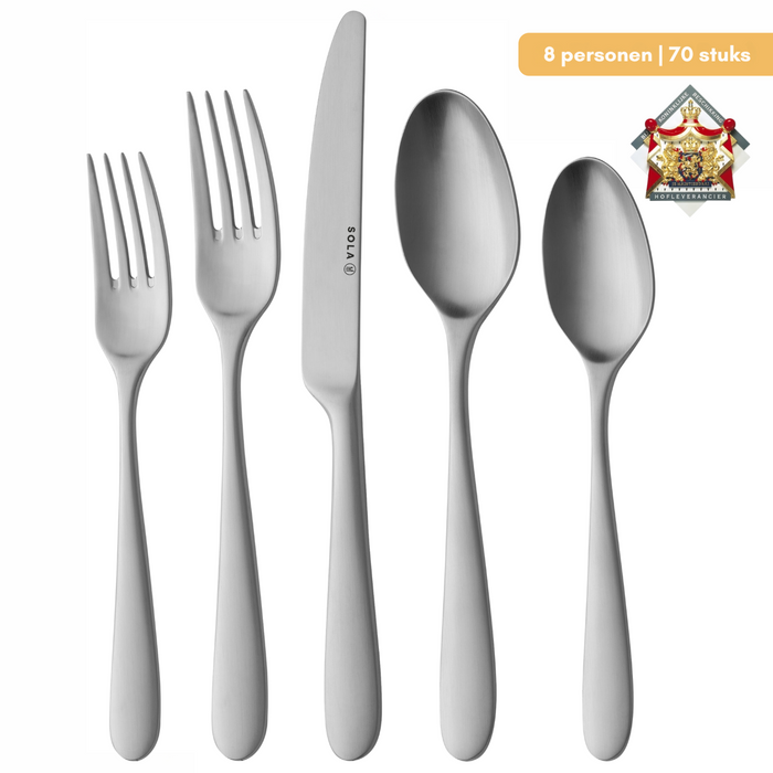 Sola Bestekset Nordica MAT 70 delig