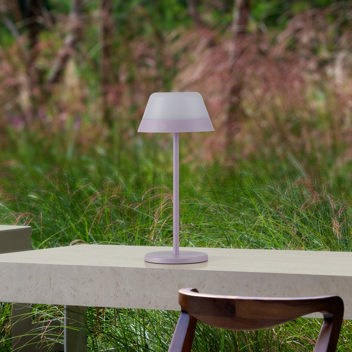 EGLO Meggiano Tafellamp - 32 cm - Lila|Wit