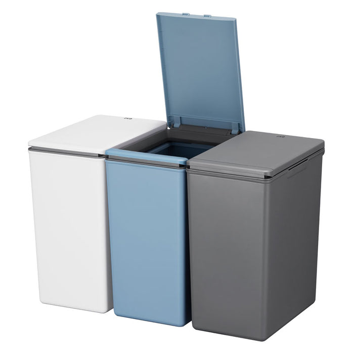 Eko Morandi | Afvalemmer | 20L | Grijs | Touch