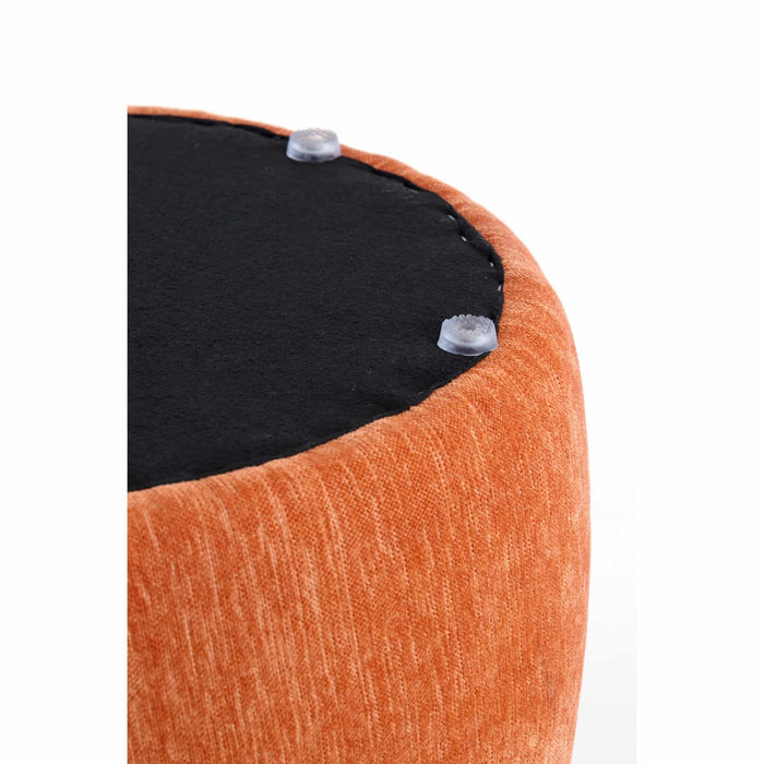 Light & Living Light&living Poef Ø50x40 cm SIBIU oranje