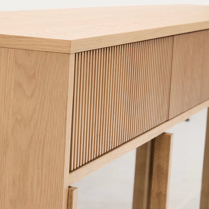 Kave Home Helvine Dressoir H 80 cm - Eiken