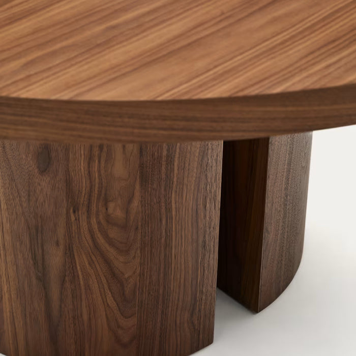 Kave Home Litto Salontafel - Walnoot