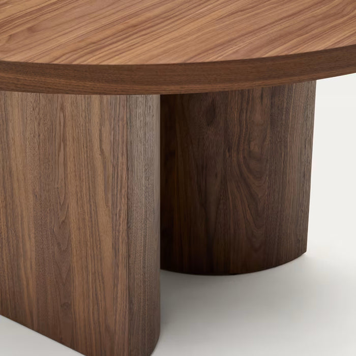 Kave Home Litto Salontafel - Walnoot