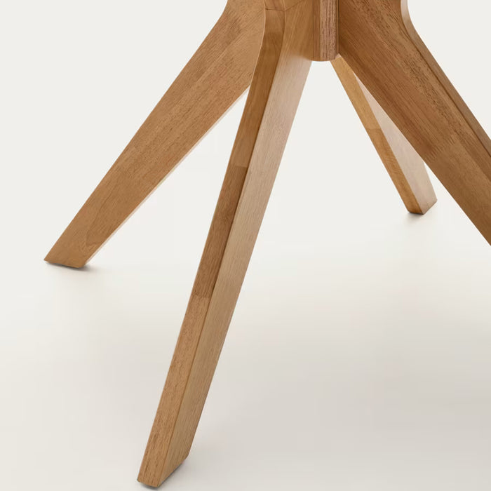 Kave Home Naanim Eettafel Ø 120 cm - Eiken