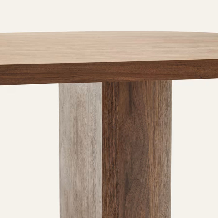 Kave Home Nealy Eettafel 200 x 100 cm - Walnoot