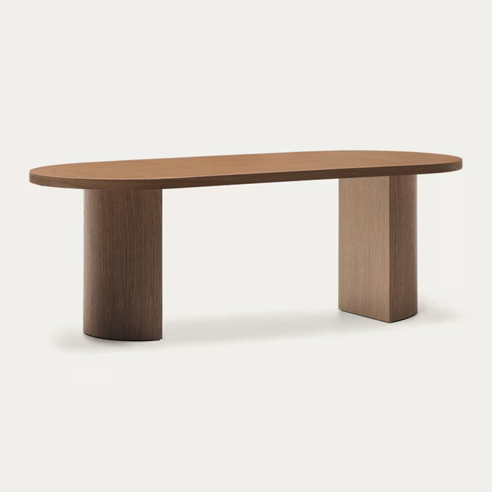 Kave Home Nealy Eettafel 200 x 100 cm - Walnoot