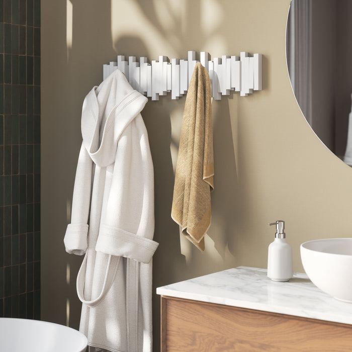 Umbra Sticks Wandkapstok 8 Haken - Wit