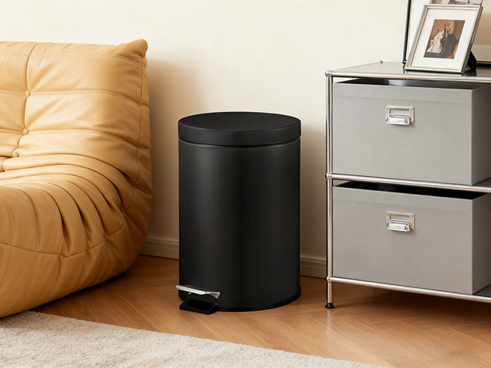 EKO Vuilnisbak Zwart 20 x 24.5 x 28.4 cm