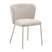 Kave Home Ciselia Eetkamerstoel - Beige / Metaal