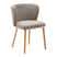 Kave Home Ciselia Eetkamerstoel - Bruin / Essenhout