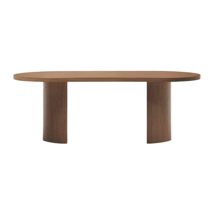 Kave Home Nealy Eettafel 200 x 100 cm - Walnoot