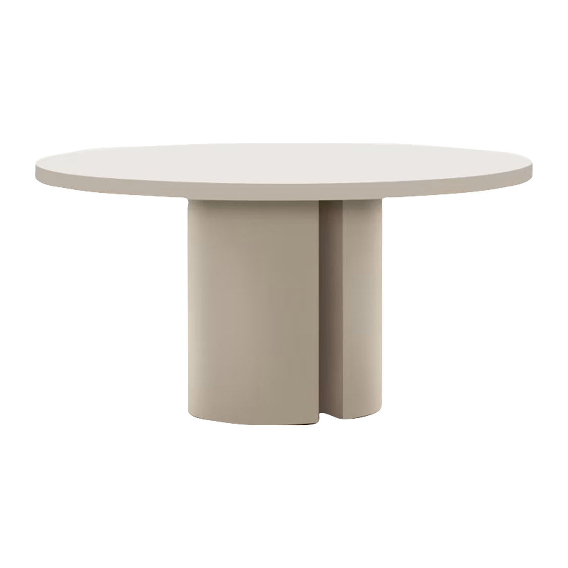 Kave Home Nealy Eettafel Ø 150 cm - Ecru