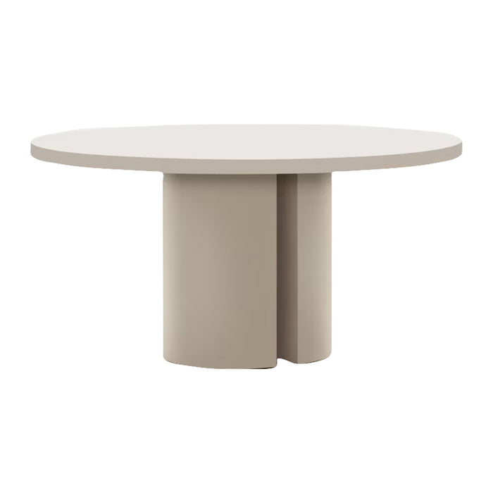 Kave Home Nealy Eettafel Ø 150 cm - Ecru