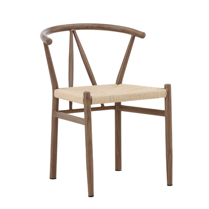 Fjôrd - Eetkamerstoel Bruin Touw - Alfons