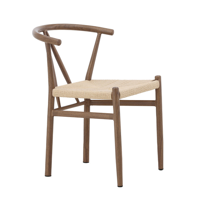 Fjôrd - Eetkamerstoel Bruin Touw - Alfons