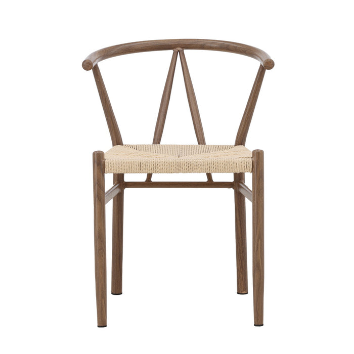 Fjôrd - Eetkamerstoel Bruin Touw - Alfons