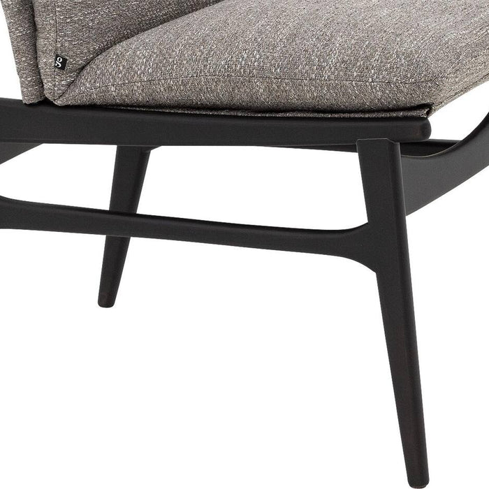 Goossens  Eetkamerstoel Alison -  Textiel zonder armleuning