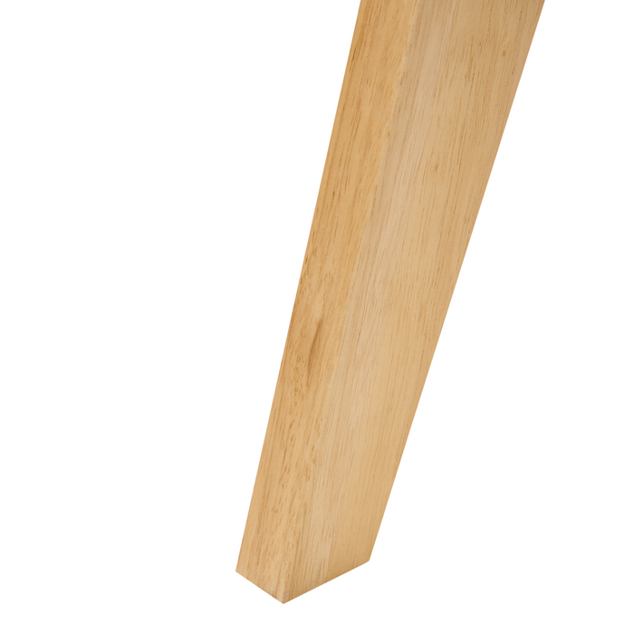 Beliani-AVA-Eetkamerstoelen set van 2-Lichtbruin|Taupe-Rubberhout