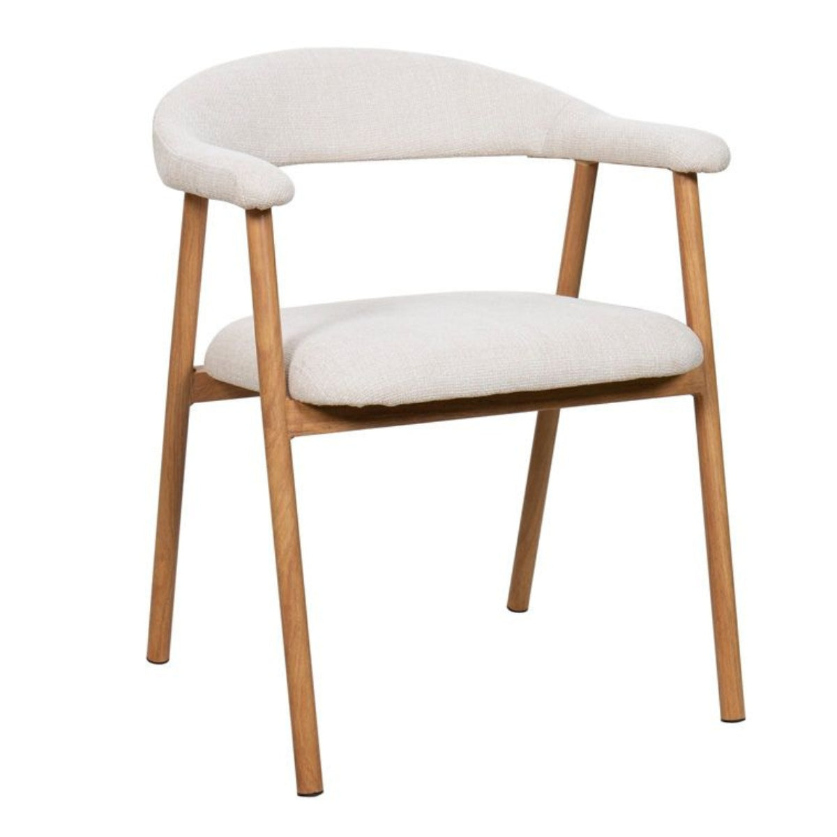 Giga Meubel - Eetkamerstoel Naturel - Mila - Set van 2