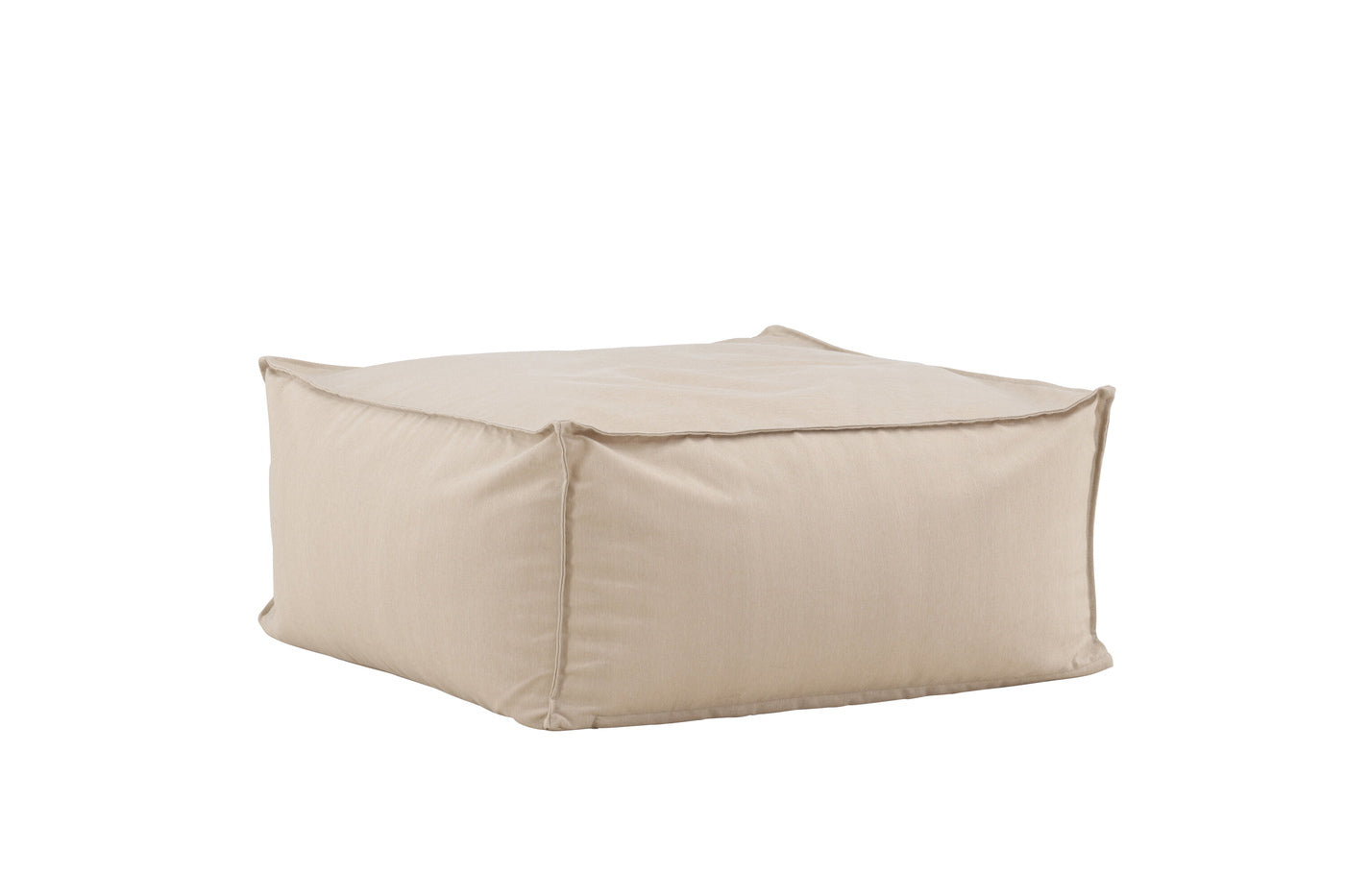 Fjôrd - Poef Beige Stof - 85x85x40cm - Rambo