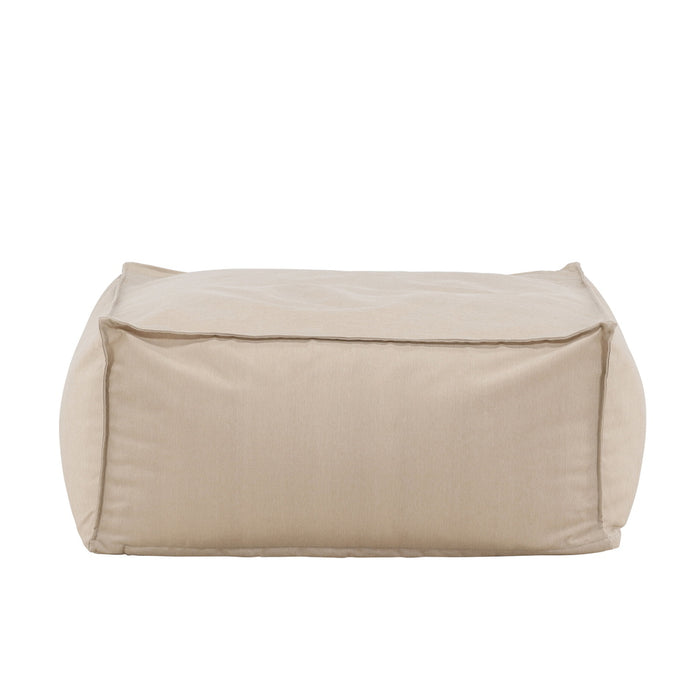 Fjôrd - Poef Beige Stof - 85x85x40cm - Rambo