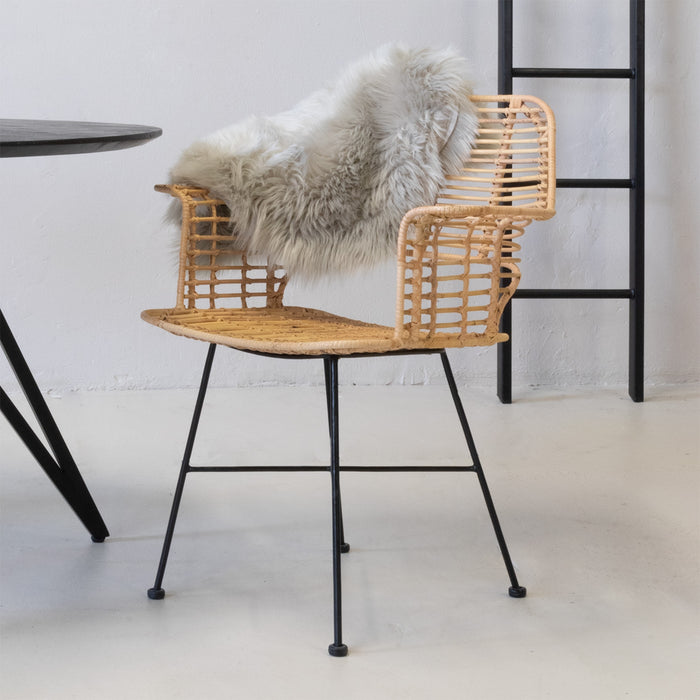 Giga Meubel - Stoel Badung Rotan Naturel  - Set van 2