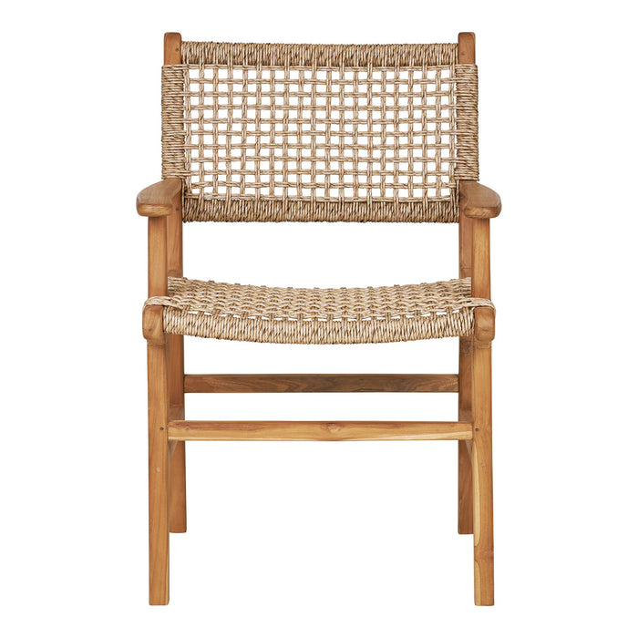 House Nordic - Eetkamerstoel Naturel|Rotan - Derby - Set van 2