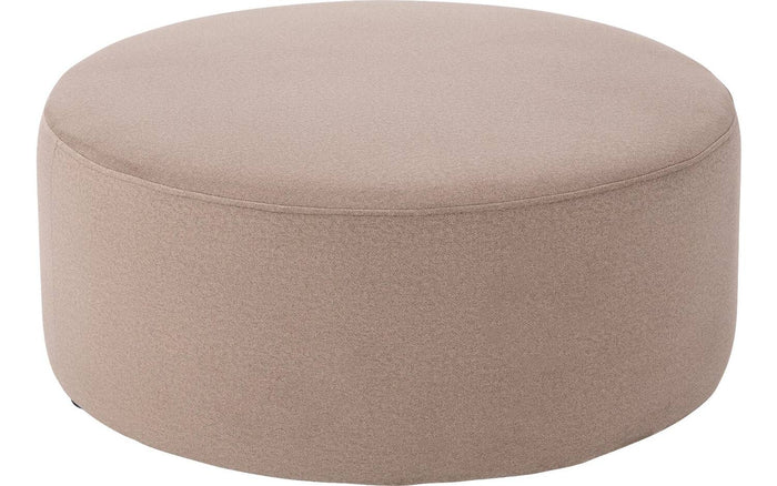 Goossens Poef Arendal in erica 6 velours beige