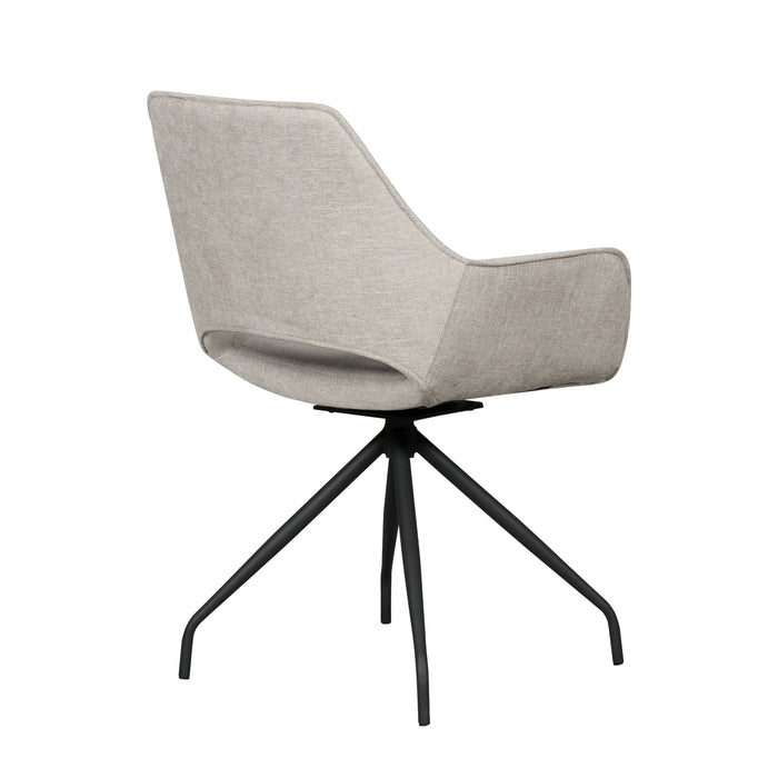 Eetkamerstoel Quito - Grijs -  - 60x84x62cm (BxHxD)