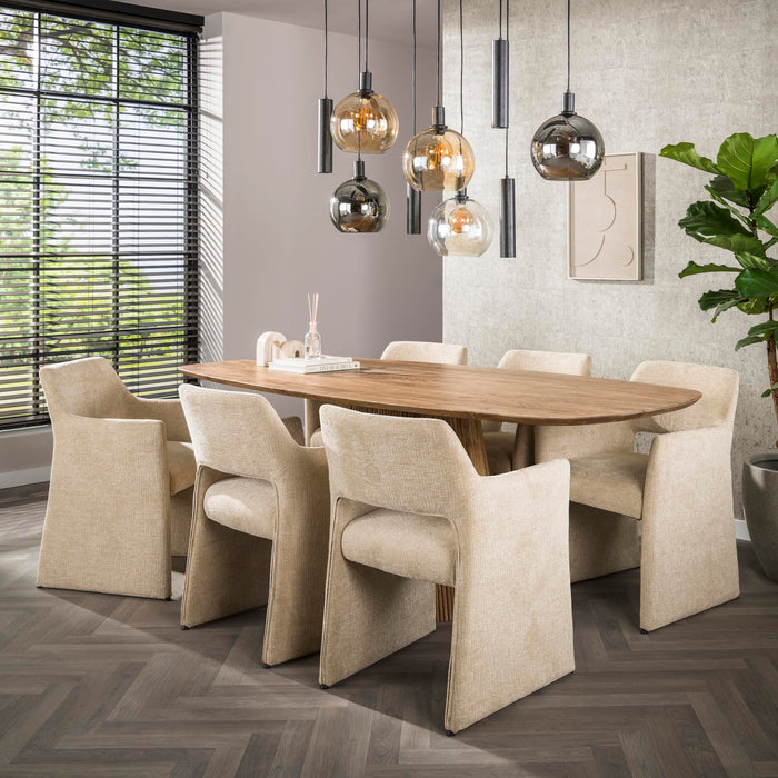 Hoyz Collection - Armstoel Forma Verpakt Per 2 - Jaroq Zand