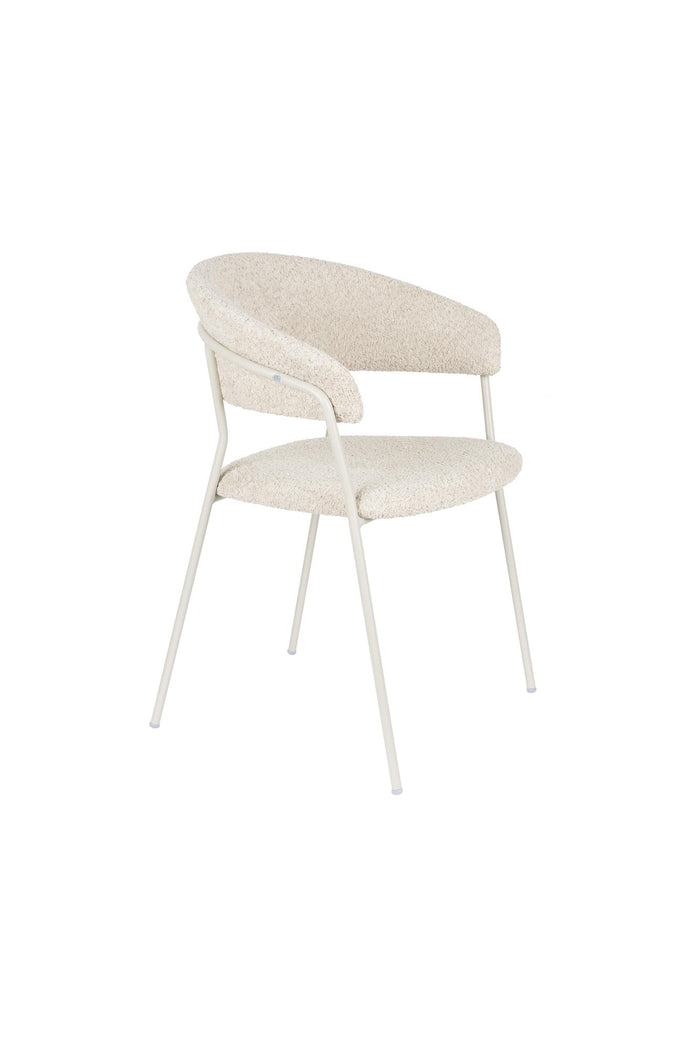 Giga Meubel - Eetkamerstoel Beige|Off White - Zeri - Set van 2