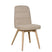 Eetkamerstoel Malaga - Beige - Polyester
