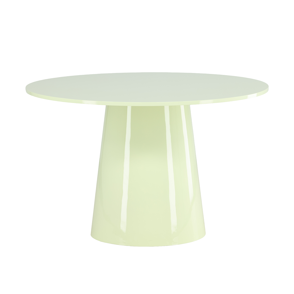 Nest living Trude Houten Eettafel Groen - Ø 120 cm