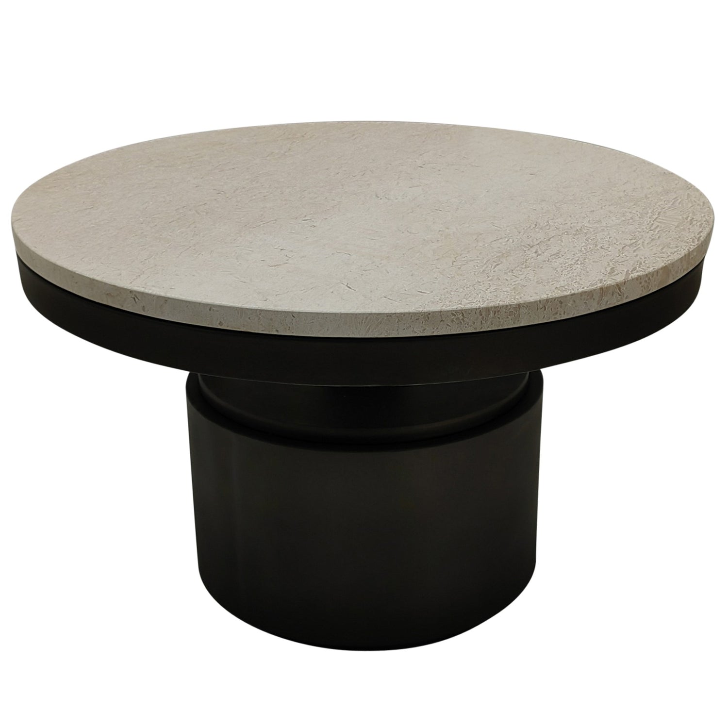 PTMD Bregt Coffeetable Low Beige Marble